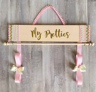 Personalized Bow Holder Headband Holder Nursery Decor