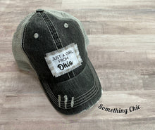 Load image into Gallery viewer, Ohio Hat Ohio Buckeyes Inspired Hat Buckeye Girl
