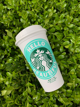 Load image into Gallery viewer, Custom Starbucks Inspired Hot Cup
